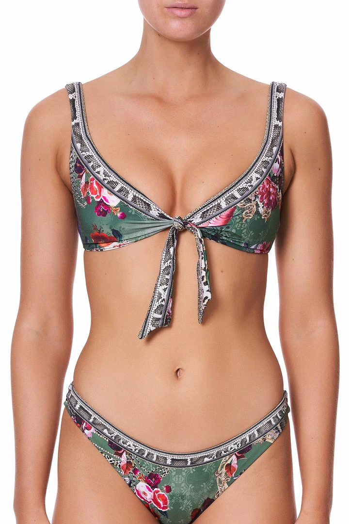 Camilla EBoutique (US) Sale Swimwear TIE FRONT REVERSIBLE TOP TALES OF TIME