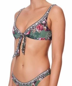 Camilla EBoutique (US) Sale Swimwear TIE FRONT REVERSIBLE TOP TALES OF TIME