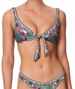 Camilla EBoutique (US) Sale Swimwear TIE FRONT REVERSIBLE TOP TALES OF TIME