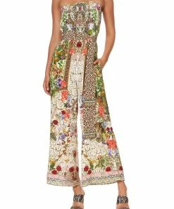 Camilla EBoutique (US) Up To 30% Off TIE WAIST STRAPLESS JUMPSUIT FAIR VERONA