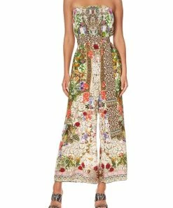 Camilla EBoutique (US) Up To 30% Off TIE WAIST STRAPLESS JUMPSUIT FAIR VERONA