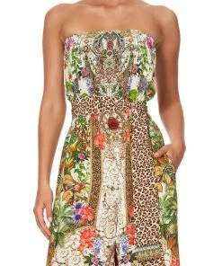 Camilla EBoutique (US) Up To 30% Off TIE WAIST STRAPLESS JUMPSUIT FAIR VERONA