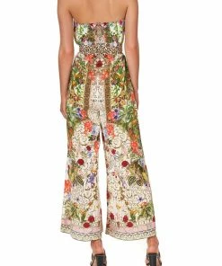 Camilla EBoutique (US) Up To 30% Off TIE WAIST STRAPLESS JUMPSUIT FAIR VERONA