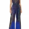 Camilla EBoutique (US) TIE WAIST STRAPLESS JUMPSUIT KOMODO QUEEN