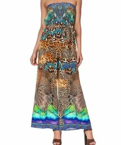 Camilla EBoutique (US) Up To 40% Off TIE WAIST STRAPLESS JUMPSUIT MOTHER XANADU