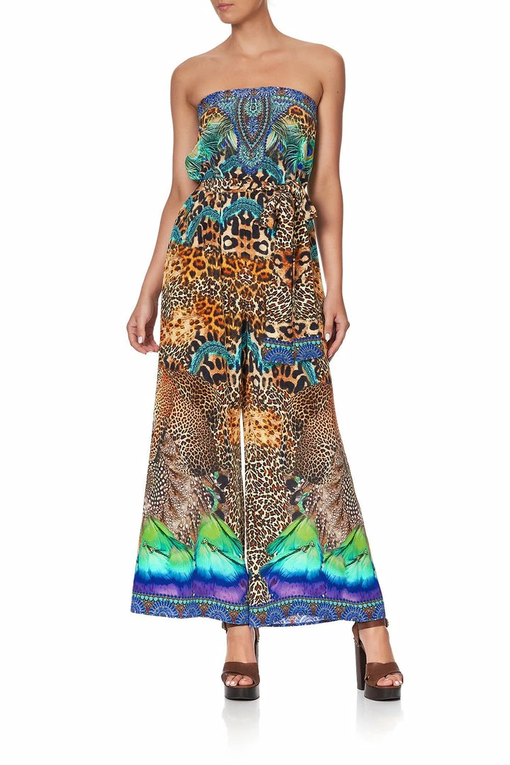 Camilla EBoutique (US) Up To 40% Off TIE WAIST STRAPLESS JUMPSUIT MOTHER XANADU