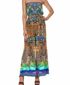 Camilla EBoutique (US) Up To 40% Off TIE WAIST STRAPLESS JUMPSUIT MOTHER XANADU