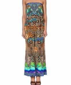 Camilla EBoutique (US) Up To 40% Off TIE WAIST STRAPLESS JUMPSUIT MOTHER XANADU