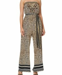 Camilla EBoutique (US) TIE WAIST STRAPLESS JUMPSUIT SEX KITTEN Up To 50% Off