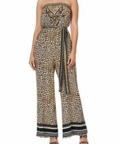 Camilla EBoutique (US) TIE WAIST STRAPLESS JUMPSUIT SEX KITTEN Up To 50% Off