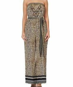 Camilla EBoutique (US) TIE WAIST STRAPLESS JUMPSUIT SEX KITTEN Up To 50% Off