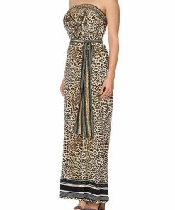 Camilla EBoutique (US) TIE WAIST STRAPLESS JUMPSUIT SEX KITTEN Up To 50% Off