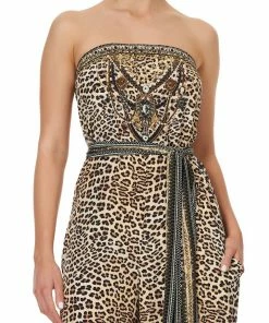 Camilla EBoutique (US) TIE WAIST STRAPLESS JUMPSUIT SEX KITTEN Up To 50% Off