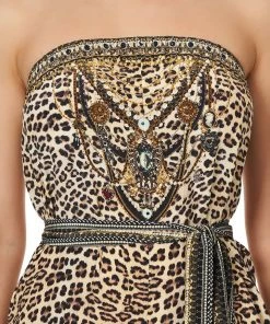 Camilla EBoutique (US) TIE WAIST STRAPLESS JUMPSUIT SEX KITTEN Up To 50% Off