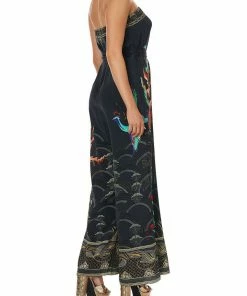 Camilla EBoutique (US) TIE WAIST STRAPLESS JUMPSUIT WISE WINGS