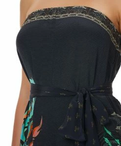 Camilla EBoutique (US) TIE WAIST STRAPLESS JUMPSUIT WISE WINGS