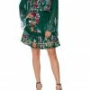 Camilla EBoutique (US) Up To 50% Off TIERED RUFFLE DRESS EMERALD'S ORBIT