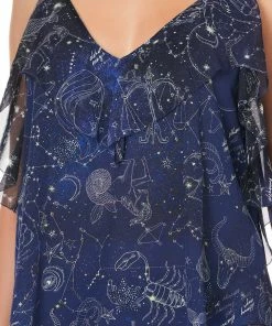 Camilla EBoutique (US) Up To 50% Off TOP WITH NECKLINE FRILL ITS A SIGN