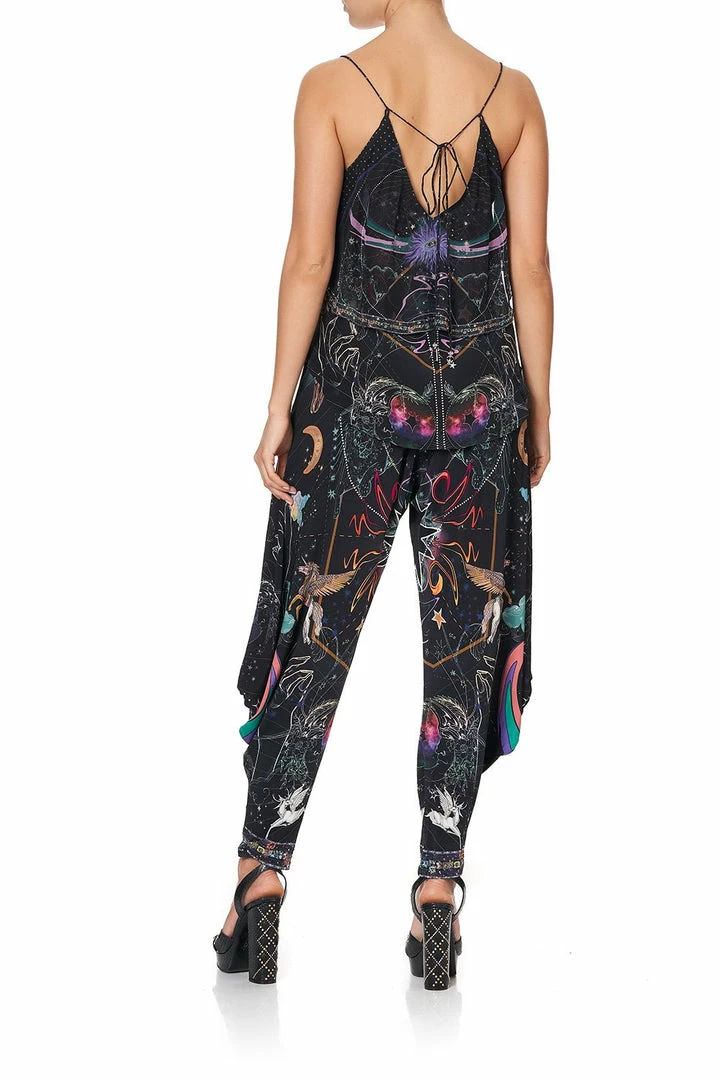 Camilla EBoutique (US) TOP WITH NECKLINE FRILL MIDNIGHT MOON HOUSE Up To 50% Off