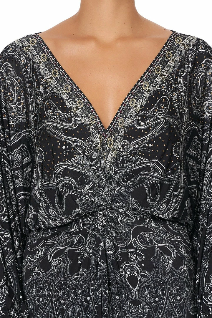 Camilla EBoutique (US) TWIST FRONT DRESS MIDNIGHT PEARL Up To 50% Off