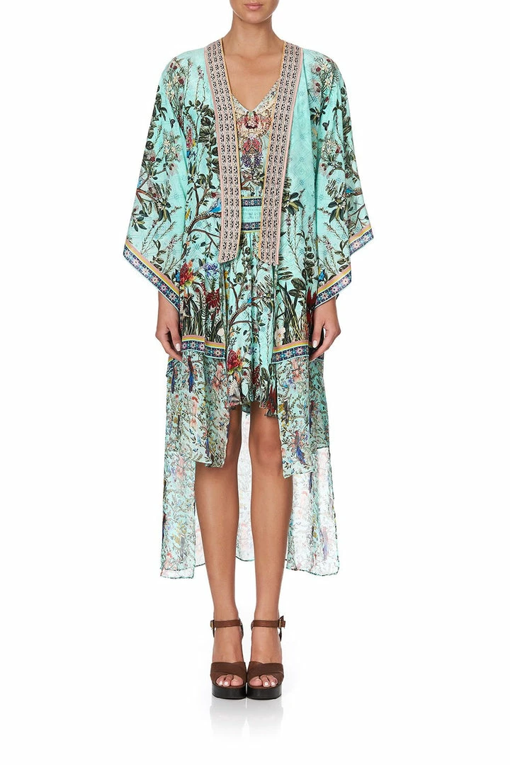 Camilla EBoutique (US) KIMONO WITH LONG UNDERLAYER MILLAS BACKYARD Up To 40% Off