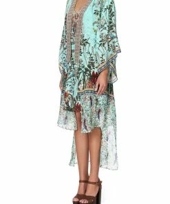 Camilla EBoutique (US) KIMONO WITH LONG UNDERLAYER MILLAS BACKYARD Up To 40% Off