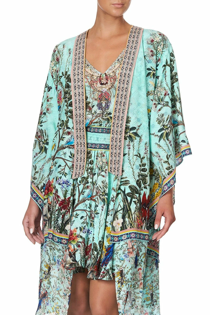 Camilla EBoutique (US) KIMONO WITH LONG UNDERLAYER MILLAS BACKYARD Up To 40% Off