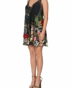 Camilla EBoutique (US) Up To 40% Off V NECK DRESS WITH NECKBANDS RAISED WITH WOLVES