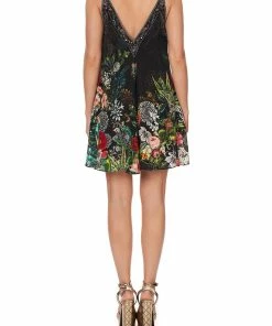 Camilla EBoutique (US) Up To 40% Off V NECK DRESS WITH NECKBANDS RAISED WITH WOLVES