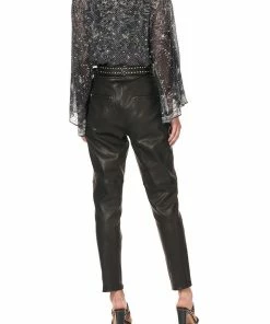 Camilla EBoutique (US) V NECK BLOUSE WITH NECKBAND MIDNIGHT PEARL Up To 30% Off