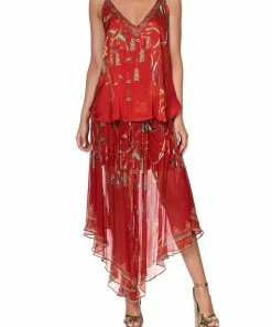 Camilla EBoutique (US) V NECK CAMI FORBIDDEN FRUIT