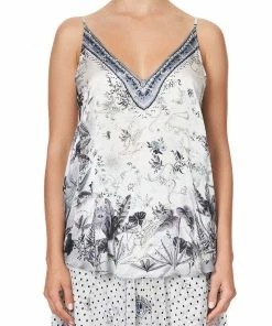 Camilla EBoutique (US) V NECK CAMI MOONLIT MUSINGS