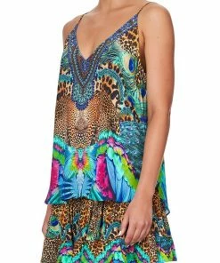 Camilla EBoutique (US) V NECK CAMI MOTHER XANADU
