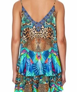 Camilla EBoutique (US) V NECK CAMI MOTHER XANADU