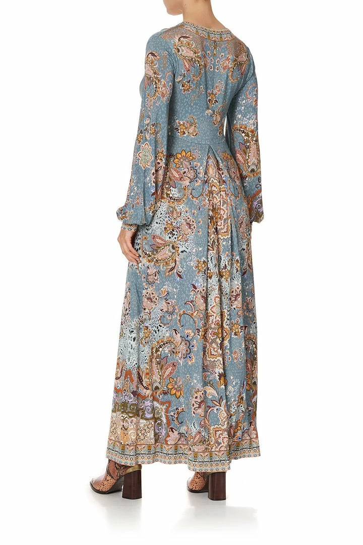 Camilla EBoutique (US) Up To 30% Off V NECK JERSEY DRESS WITH TUCK DETAIL LE PALAIS DU ZAHIR