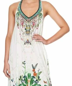 Camilla EBoutique (US) Up To 40% Off V NECK RACERBACK DRESS DAINTREE DARLING