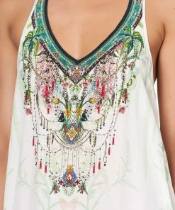 Camilla EBoutique (US) Up To 40% Off V NECK RACERBACK DRESS DAINTREE DARLING