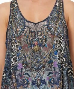 Camilla EBoutique (US) Up To 40% Off V NECK RACERBACK DRESS FESTIVAL EXPRESS