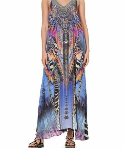 Camilla EBoutique (US) V NECK RACERBACK DRESS LOVE ON THE WING Up To 40% Off