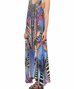 Camilla EBoutique (US) V NECK RACERBACK DRESS LOVE ON THE WING Up To 40% Off