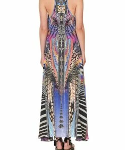 Camilla EBoutique (US) V NECK RACERBACK DRESS LOVE ON THE WING Up To 40% Off