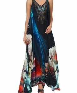 Camilla EBoutique (US) V NECK RACERBACK DRESS NIGHT FLIGHT