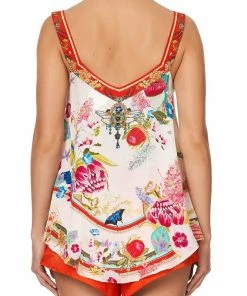 Camilla EBoutique (US) Up To 30% Off V-NECK STRAP TOP HOMEWARD FOUND