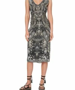 Camilla EBoutique (US) V-NECK WRAP DRESS ONE TRIBE Up To 50% Off
