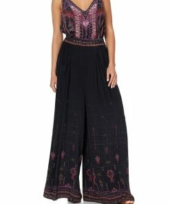Camilla EBoutique (US) WIDE LEG PANT WITH GATHERED POCKETS MINA MINA
