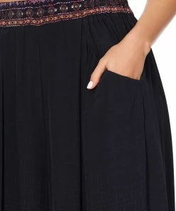 Camilla EBoutique (US) WIDE LEG PANT WITH GATHERED POCKETS MINA MINA