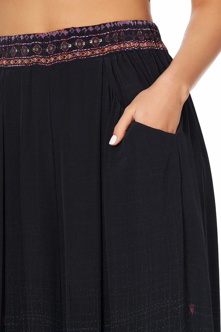Camilla EBoutique (US) WIDE LEG PANT WITH GATHERED POCKETS MINA MINA