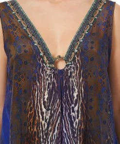 Camilla EBoutique (US) Sale Clothing WIDE STRAP U-RING TOP KOMODO QUEEN