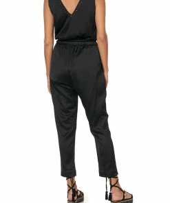 Camilla EBoutique (US) WIDE STRAP U-RING TOP SOLID BLACK Sale Clothing