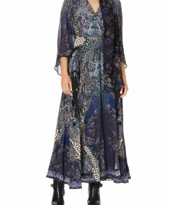 Camilla EBoutique (US) Sale Clothing WRAP DRESS WITH NECK TIE FESTIVAL EXPRESS